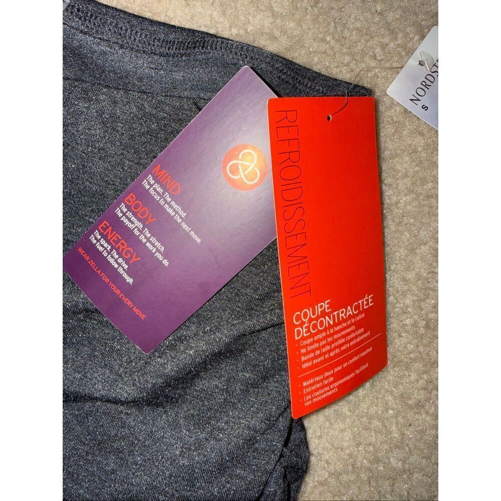 Zella Grey DK Charcoal Heather skirt leggings - Picture 4 of 7
